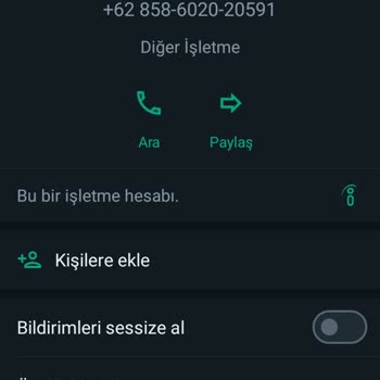 WhatsApp Endonezya Numarasından Gelen Mesajlar