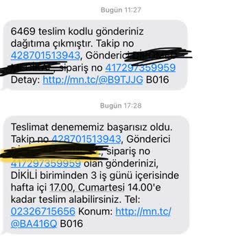İzmir/Dikili MNG Kargo Kargomu Getirmiyor.