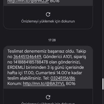 MNG Kargo Erdemli Şubesi Telefonlara Bakmıyor, Kargoları Getirmiyor.