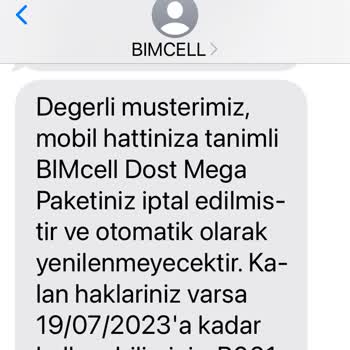 Bimcell Müşteri Hizmeti Çalışanı Beni Mağdur Etti