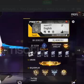 Garena Free Fire Free Fire Hesabım Çalındı Ve Satışta