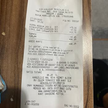 BİM Ürün Küflenmiş Küf Tutmuş