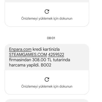 Steam Kredi Kartımdan Haksız Kesinti Yapıldı