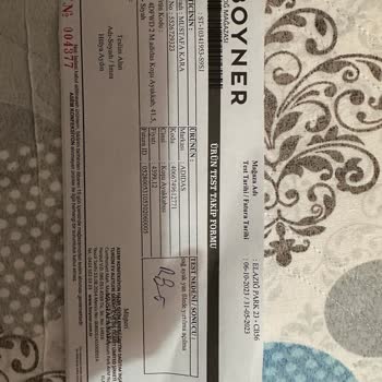 Elazığ Boyner Mağazasından Alınan Adidas Spor Ayakkabı