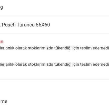 Migros Sanal Market Sipariş Teslimatı
