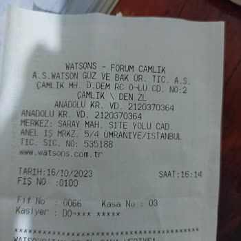 Watsons İndirim Kodunu Kullanamamam