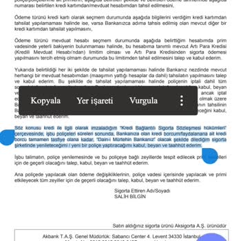 Akbank Şube Çalışanlarının Yakışıksız Üslup Ve Tavırları