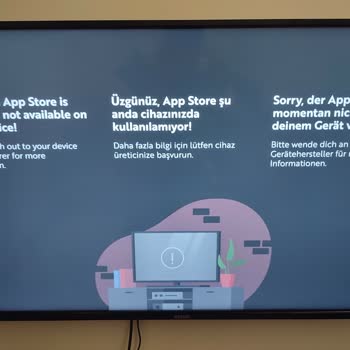 Vestel Smart App Store Açılmıyor