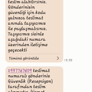 Trendyol Express Kargom Kapıma Teslim Edilmiyor Habersiz Güvenliğe Bırakıyorlar