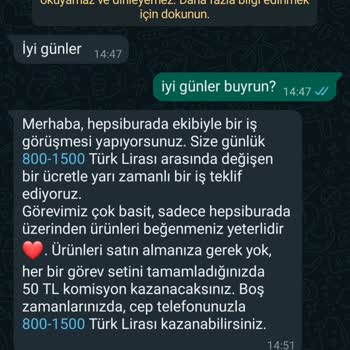 WhatsApp Trendyol Beğeni Yaparak Para Kazanmak