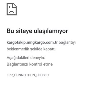 MNG Kargo Ereğli Kargo Teslim Sorunu