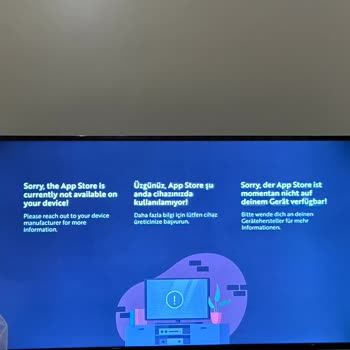 Toshiba TV Vestel TV App Store Sorunu
