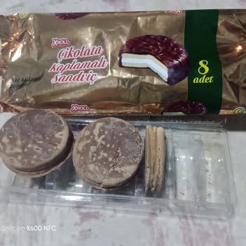 Xroll Çikolatalı Kaplamalı Sandviçin Bozuk Çıkması