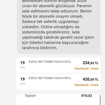 Billing Problems with the BetterMe App