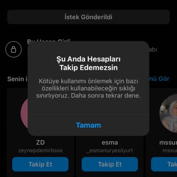 Instagram Takip Edemiyorum