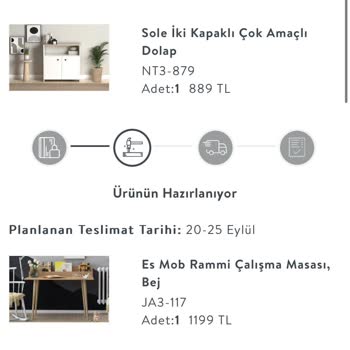 Vivense Teslim Edilemeyen Ürün