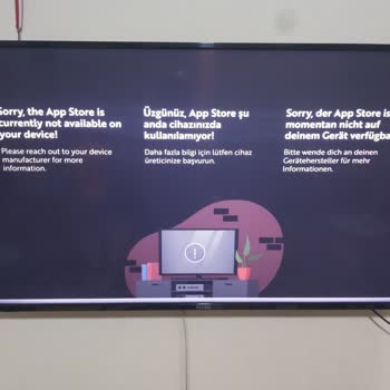 Vestel App Store Hatası