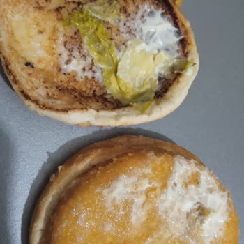Burger King Menü Yanık Şekilde Aldım