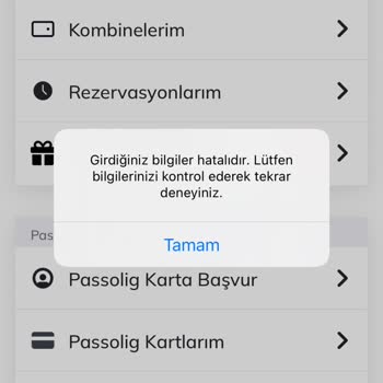 Passolig Uygulamasında Kartım Çıkmıyor!