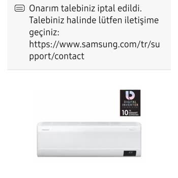 8 Gündür Gelmeyen Samsung Servisi