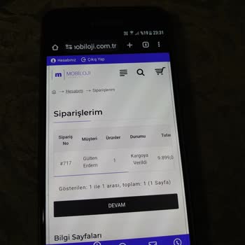 Mobiloji Teknoloji Mobiloji.com'dan Aldığım Cep Telefonuyla İlgili Sorunlar