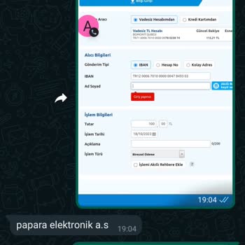 İşin Olsun Papara Elektronik Anonim Şirketi İle İlgili Şikayet
