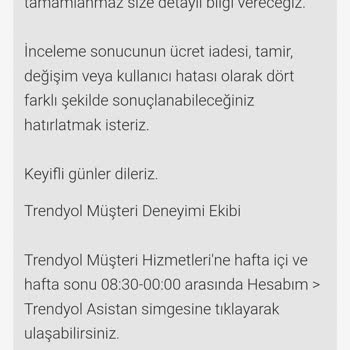 Trendyol Sattığı (Xiaomi S10T) Arızalı Ürünün Arkasında Durmuyor.