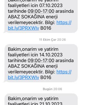 Başkent Elektrik Dağıtım Üç Haftadır Devam Eden Elektrik Kesintisi