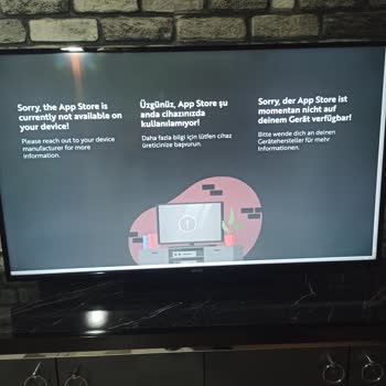Vestel App Store Cihazınızda Kullanılamıyor