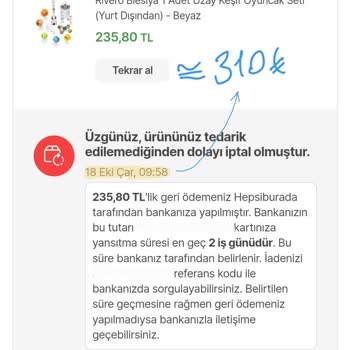 Hepsiburada Pişmanlıktır, Alıcıyı Koruyan Bir Pazaryeri Değilmiş.