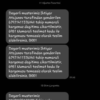 Sürat Kargo Ürünüm Teslim Edilmedi