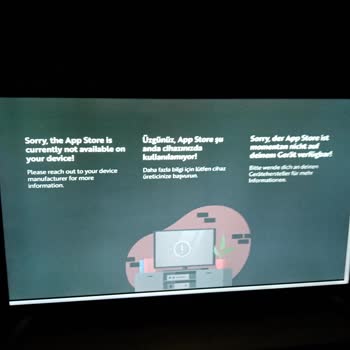 Vestel App Store Kullanılmıyor