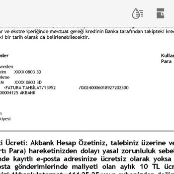 Akbank %0 Artı Para Mağduriyeti