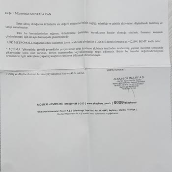 Skechers Marka Çocuk Ayakkabısını Değişim Ya Da İade Almadılar