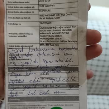 Ebebek Coupe Baby Plus Bebek Arabası