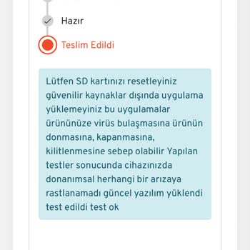 Casper Via Casper F30 Plus Telefon Açılıp Kapanıyor Servis İlgilenmiyor.
