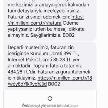 Millenicom İnternet Yok, Ot Buka Para İstiyorlar