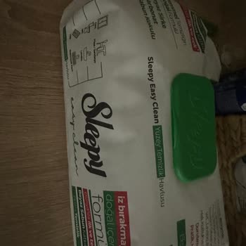 Sleepy Yüzey Temizlik Havlusu Islak Değil Kuru Mendiller Çıktı