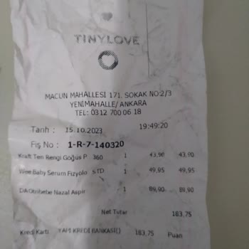 Tiny Love Yasaklı Serum Fizyolojik Satışı