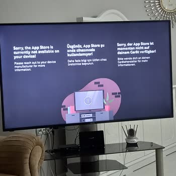 Vestel App Store Kullanılmıyor