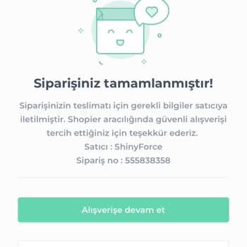 Shinyforce Kargom 10 Gündür Gelmedi.