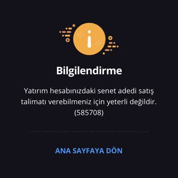 İş Bankası Hisse Alıp Satamıyorum