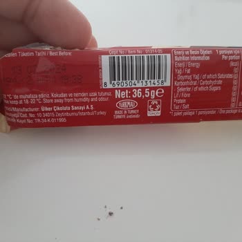 Ülker Tarihi Geçmemiş Ama Bozuk Ürün