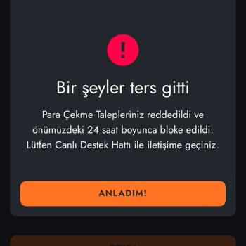 Betorspin Para Çekme Talebi