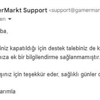 Gamermarkt Sebepsiz Üyeliğimi Yasakladı Ve Yasal Olmayan İşlem
