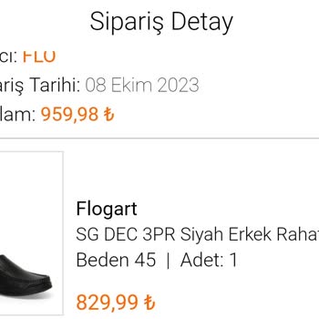 FLO Ayakkabı Mağduriyet Paramı İstiyorum