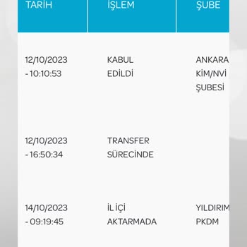 PTT Kargo 14/10/2023 Tarihli Ehliyetimi Teslim Etmedi