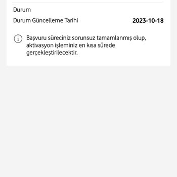 Vodafone 14 Gündür Hattımın Aktivasyonunu Gerçekleştiremedi