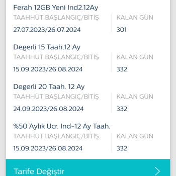Türk Telekom Un Tarife Taahhüt Oyunu.