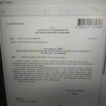 Media Markt Mahkeme Kararına Uymuyor